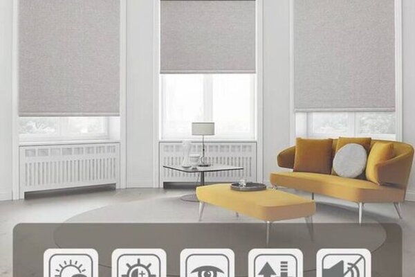 Roller Blinds — sleek modern roller shades